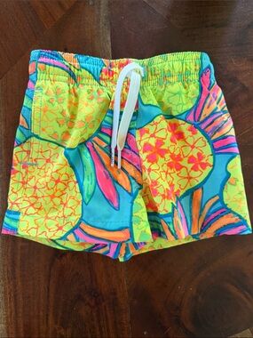 chubbies Kids Swim Trunks - Neon pineapple 🍍
